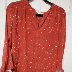 STITCHFIX Fun2Fun 3/4 tie sleeved top
